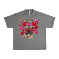 Tornado valentine's day  pug Urban Heavy Tee - RanaPortraitStore