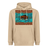 Mushroom bison leopard gemstone Heavyweight Hoodie - Artiststas