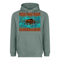 Sage bison leopard gemstone Heavyweight Hoodie - Artiststas