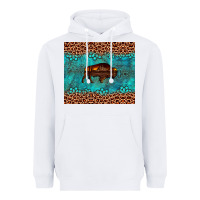White bison leopard gemstone Heavyweight Hoodie - Artiststas