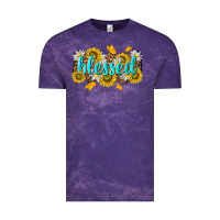 Cloud Purple blessed tbw Vintage Tee - texasbilliewilder