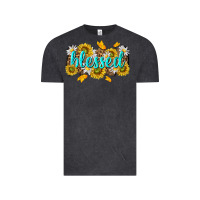 Vintage Black blessed tbw Vintage Tee - texasbilliewilder