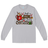 Moon Dust just a girl who loves christmas Long Sleeve Tee - CowhideDigitalArt