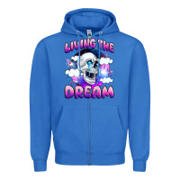 True Royal living the dream Zipper Hoodie - JahusDesignShop