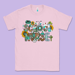 School Nurse Classic Tee Designed By Cowhidedigitalart