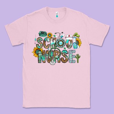 School Nurse Classic Tee Designed By Cowhidedigitalart