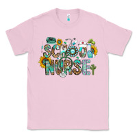 Bubblegum Pink school nurse Classic Tee - CowhideDigitalArt