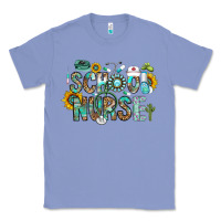 Colony Blue school nurse Classic Tee - CowhideDigitalArt
