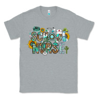 Heather Grey school nurse Classic Tee - CowhideDigitalArt