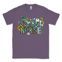 Lavender school nurse Classic Tee - CowhideDigitalArt