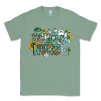 Sage school nurse Classic Tee - CowhideDigitalArt
