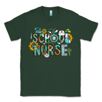 Sports Green school nurse Classic Tee - CowhideDigitalArt