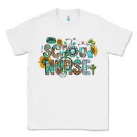 White school nurse Classic Tee - CowhideDigitalArt