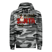Slate Camo i m so good santa came twice Premium Hoodie - MaliasSmallBusiness