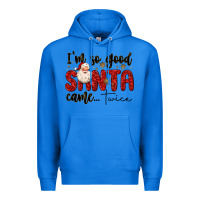 True Royal i m so good santa came twice Premium Hoodie - MaliasSmallBusiness