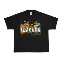 Black western teacher squad Urban Heavy Tee - texasbilliewilder