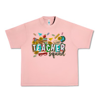 Salmon western teacher squad Urban Heavy Tee - texasbilliewilder