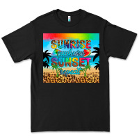 Black sunrise sunburn sunset repeat Premium Tee - Artiststas