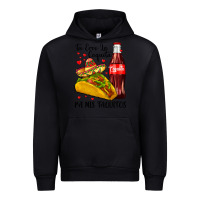 Black tu eres la coquita pa mis taquitos Urban Hoodie - LillyAllenDesigns