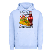 Pigment Grape Ice tu eres la coquita pa mis taquitos Urban Hoodie - LillyAllenDesigns