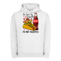 Pigment Lunar Rock tu eres la coquita pa mis taquitos Urban Hoodie - LillyAllenDesigns