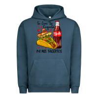 Pigment Midnight Navy tu eres la coquita pa mis taquitos Urban Hoodie - LillyAllenDesigns