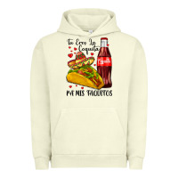 Pigment Pistachio tu eres la coquita pa mis taquitos Urban Hoodie - LillyAllenDesigns