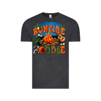 Vintage Black bonfire hoodie Vintage Tee - texasbilliewilder