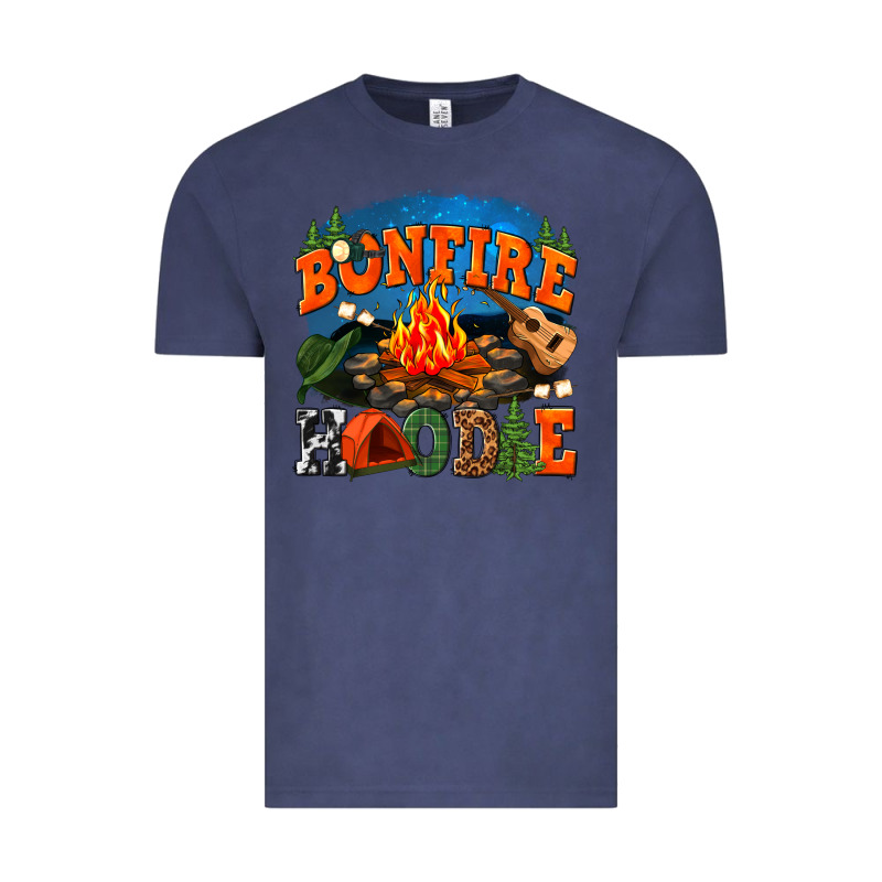 Bonfire Hoodie Vintage Tee by texasbilliewilder | Teevron