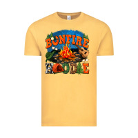 Vintage Mustard bonfire hoodie Vintage Tee - texasbilliewilder