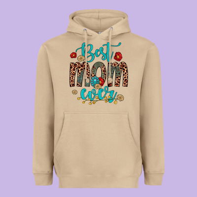 Best Mom Ever Heavyweight Hoodie Designed By Artiststas