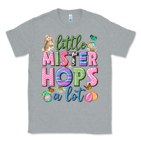 Heather Grey Little mister hops a lot Easter Classic Tee - Neo Western
