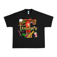 Black western teacher Urban Heavy Tee - texasbilliewilder