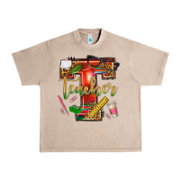 French Oak western teacher Urban Heavy Tee - texasbilliewilder