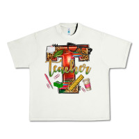 Pistachio western teacher Urban Heavy Tee - texasbilliewilder