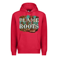 Cardinal blame it all on my roots Premium Hoodie - NancyCooperArtShop