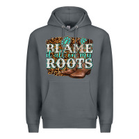 Rock blame it all on my roots Premium Hoodie - NancyCooperArtShop