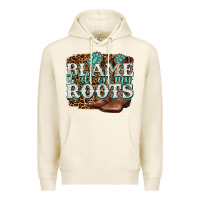 Tofu blame it all on my roots Premium Hoodie - NancyCooperArtShop