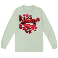 Matcha kiss me back Long Sleeve Tee - FaDigitalArtStudio