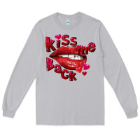 Moon Dust kiss me back Long Sleeve Tee - FaDigitalArtStudio