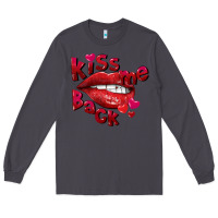 Smoke kiss me back Long Sleeve Tee - FaDigitalArtStudio