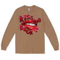 Toasted Coconut kiss me back Long Sleeve Tee - FaDigitalArtStudio