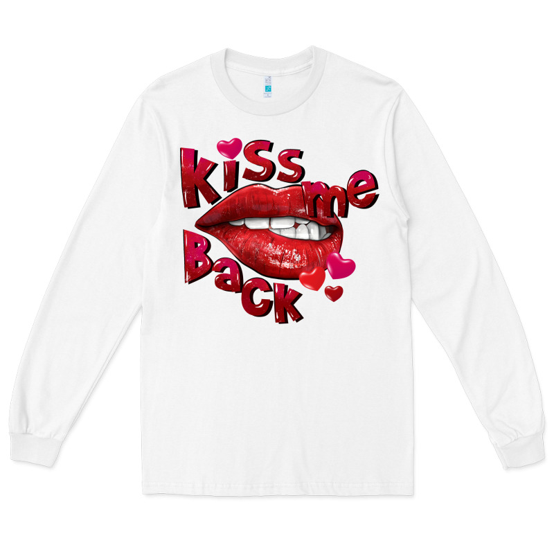 Kiss Me Back Long Sleeve Tee by FaDigitalArtStudio | Teevron