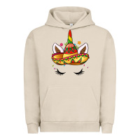 Pigment French Oak unicorn and sombrero Urban Hoodie - LillyAllenDesigns