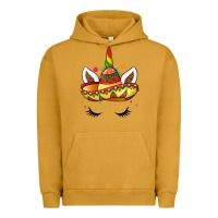 Pigment Peanut Butter unicorn and sombrero Urban Hoodie - LillyAllenDesigns