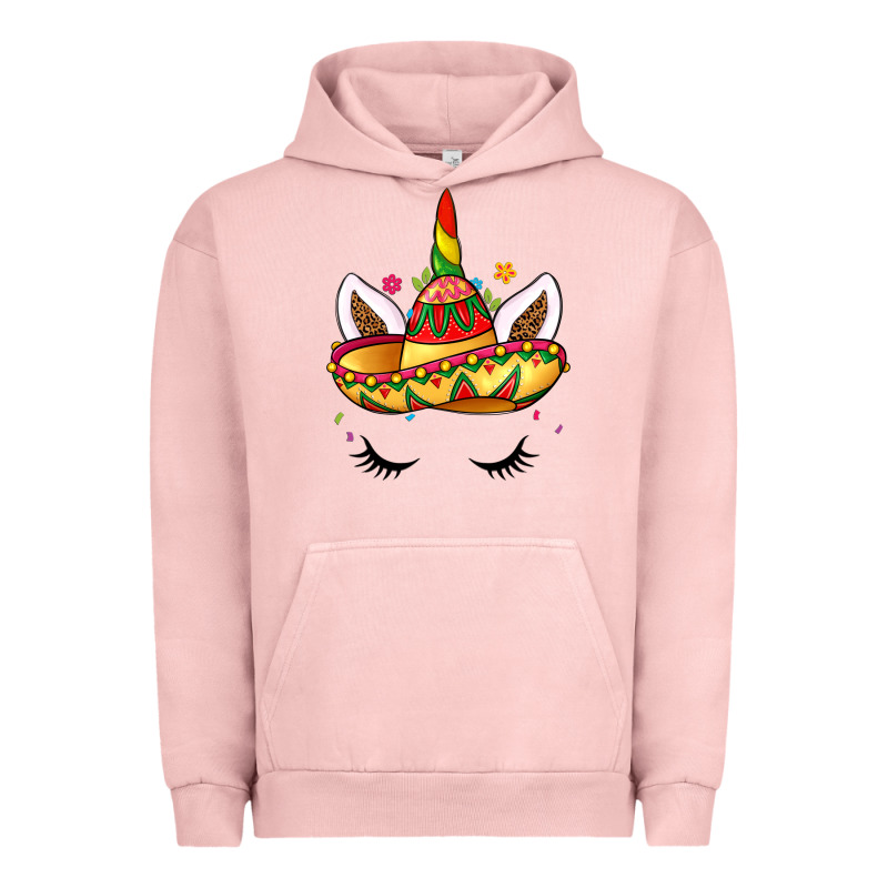 Unicorn And Sombrero Urban Hoodie by LillyAllenDesigns | Teevron