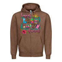 Chestnut happy last day of school Zipper Hoodie - AdoDesignShop