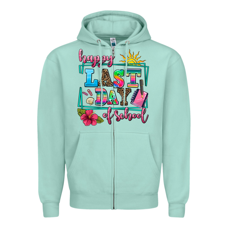 Happy Last Day Of School Zipper Hoodie by AdoDesignShop | Teevron