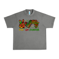 Tornado peace love juneteenth Urban Heavy Tee - Zillion Design Studio