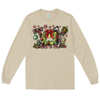 Mushroom Joy Long Sleeve Tee - CowhideDigitalArt